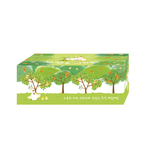 4월의 기념일 박스 자연을 치킨닭 박스 200매
